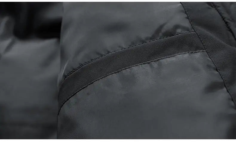 Men's Oversized Winter Parka – Thick Warm Padded Coat