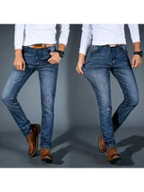 Men's Straight-Leg Ankle Jeans