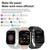 GUHUAVMI AMOLED Smartwatch – Bluetooth Call & Health Tracker