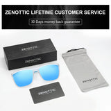 Zenottic Men's Polarized Sunglasses – UV400 TR90 Frame