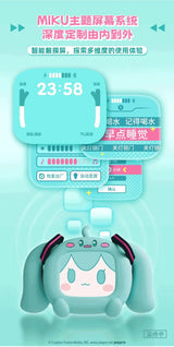 Bilibili Hatsune Miku CUBE FACE LCD Touch Screen TWS Earphones Gift Box Interactive Display Bluetooth Birthday Gift