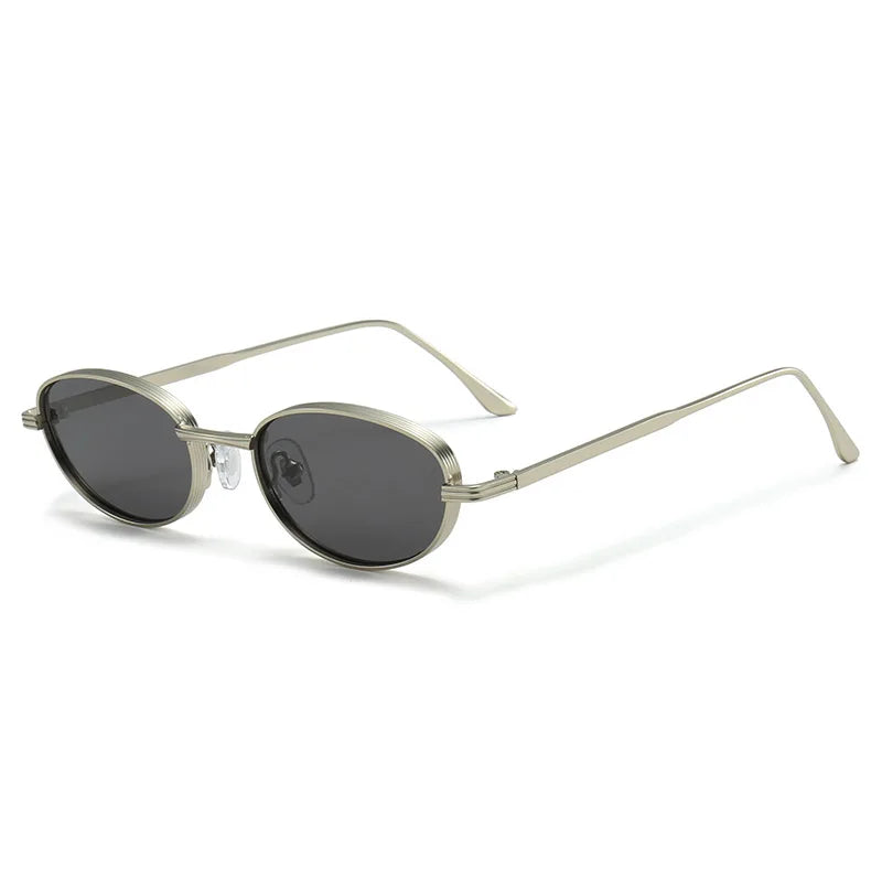 DDDLONG Fashion Small Round Retro Sunglasses Women Classical Vintage Punk Sun Glasses For Men Eyewear Outdoor Shades D609