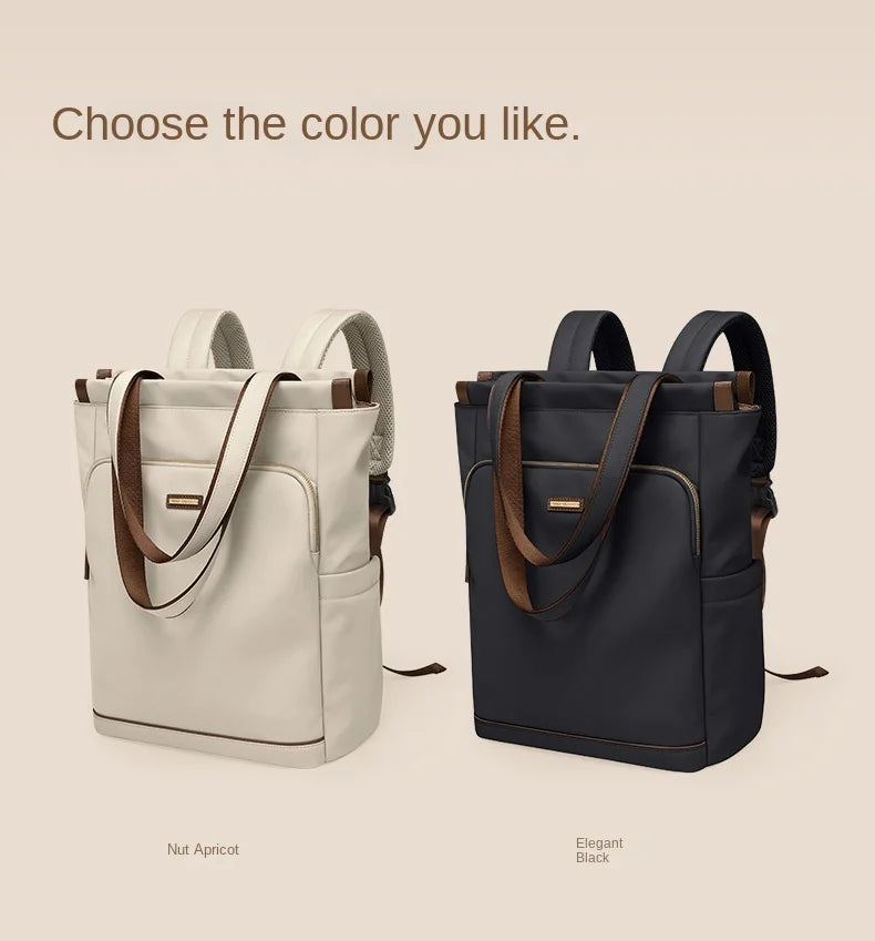 GOLF Backpack for Women Convertible Shoulder Bag Ladies Aesthetic School Backpack with 15.6" Laptop Compartments Secret Pocket