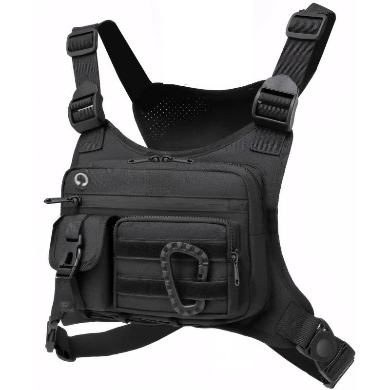 Nylon Sports Chest Bag for Running & Cycling