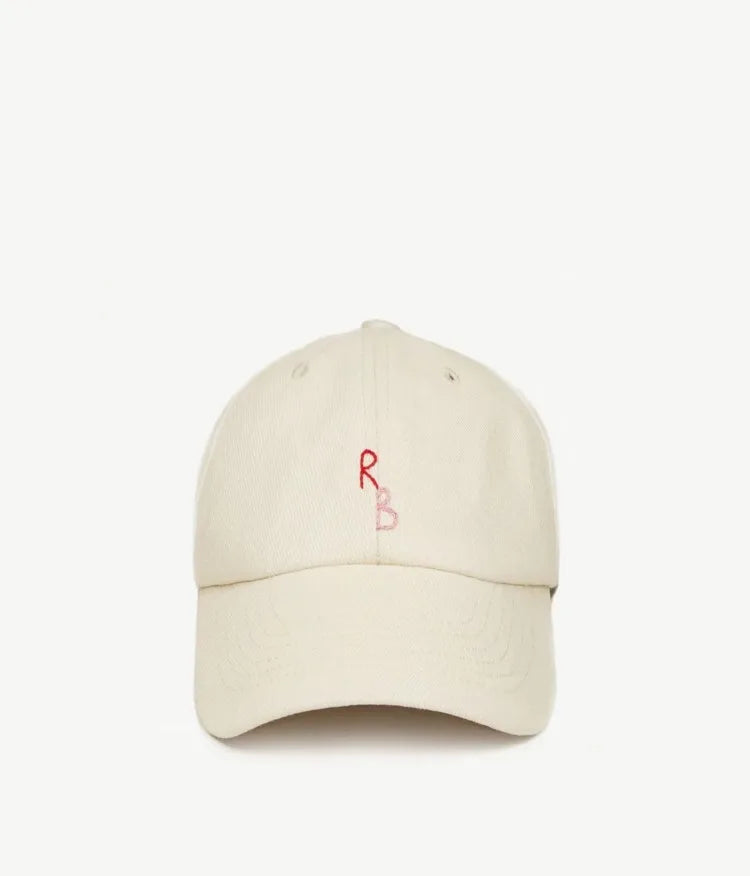 Monogram Cotton Baseball Cap – Hand-Embroidered Dad Hat