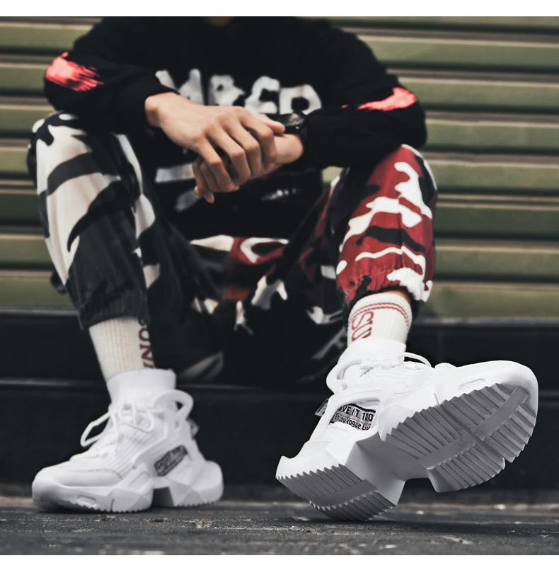 High-Top Breathable Sport Sneakers