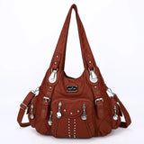 Women Fashion Handbags Women Shoulder Bags PU Leather Handbag Female Satchel Big-capacity Shoulder Purse Bag Bolsa Feminina