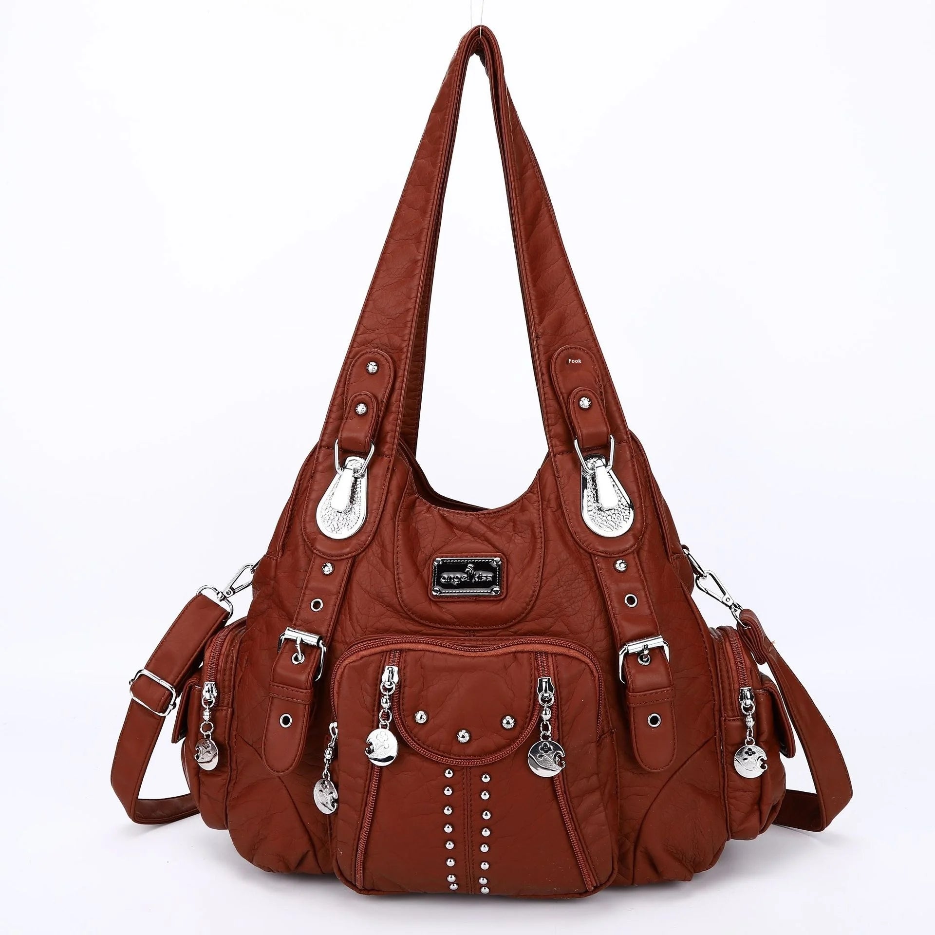 Women Fashion Handbags Women Shoulder Bags PU Leather Handbag Female Satchel Big-capacity Shoulder Purse Bag Bolsa Feminina