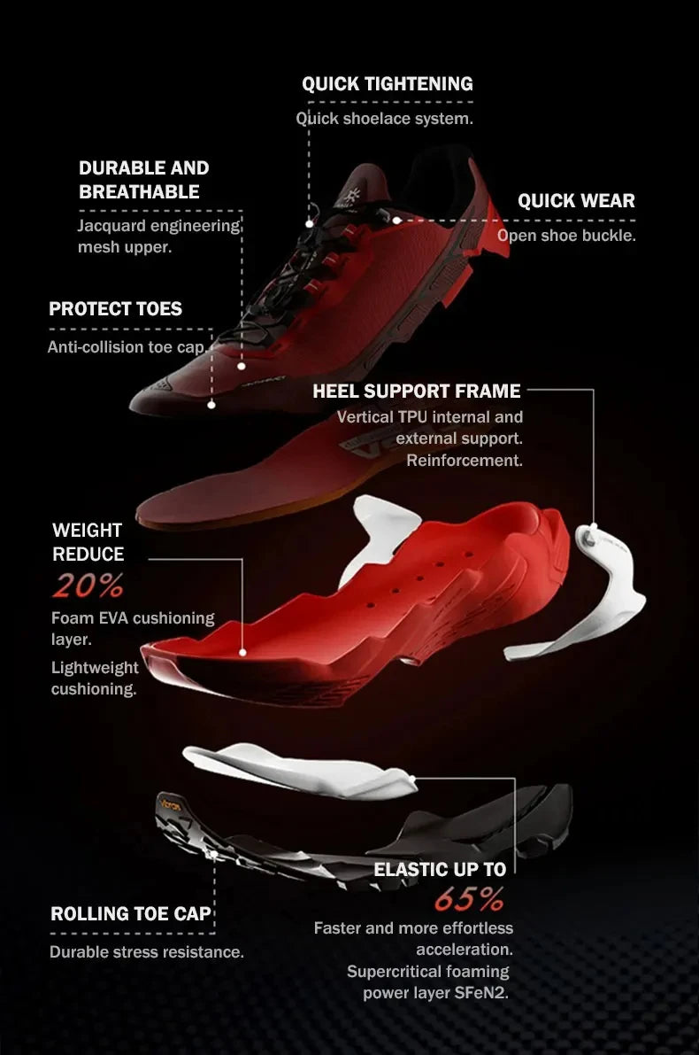 KAILAS FUGA DU Trail Running Shoes Men's Sandproof Powerful Grip Anti-slip Outdoor Breathable Sneakers Athletic Shoes KS2413111