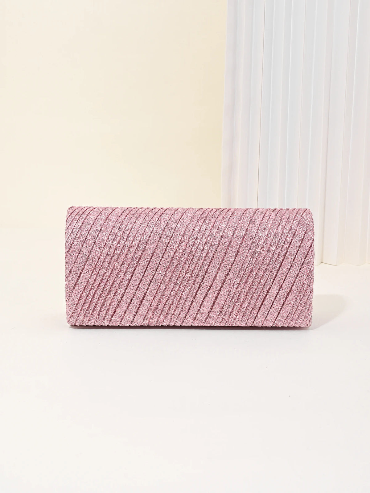 Simple And Elegant Glitter Evening Bag Clutch Purses for Women Ladies Sparkling Party Handbag Wedding Bag