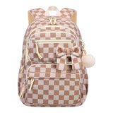 Corduroy Girls School Bags Korean Style Daily Backpack For Women lightweight bow Travel Backpacks Teenagers Casual Bags