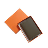 Genuine Leather Credit Card Holder for Women And Men with Free Embossing Personalized High-Quality Protective Bank Card Case
