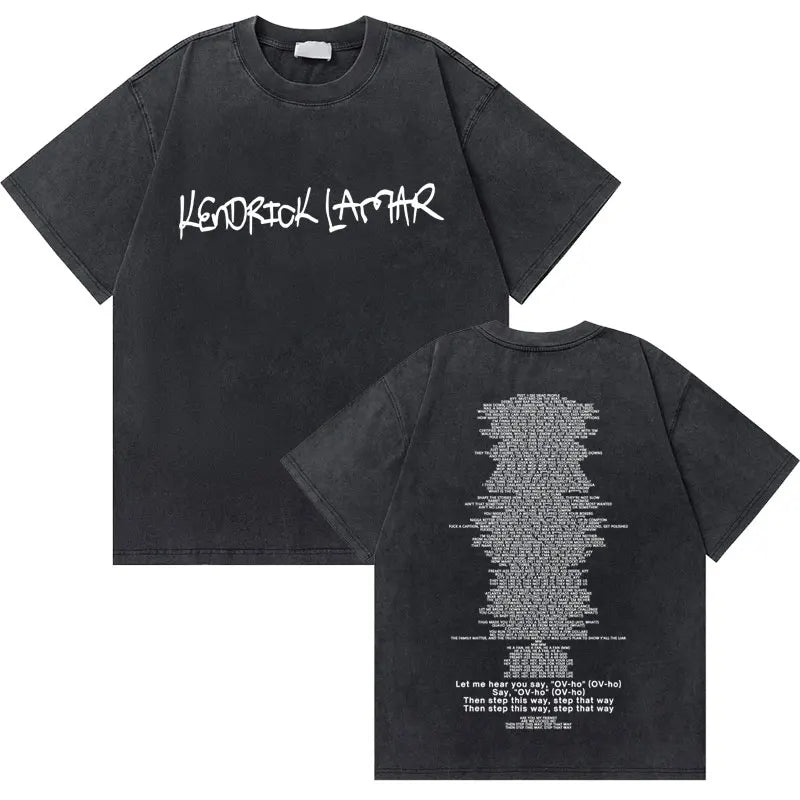 Kendrick Lamar Money Trees Oversized Vintage T-Shirt