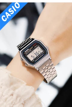 Casio AE1200WHD-1A Men’s Digital Sport Watch – Silver Stainless Steel