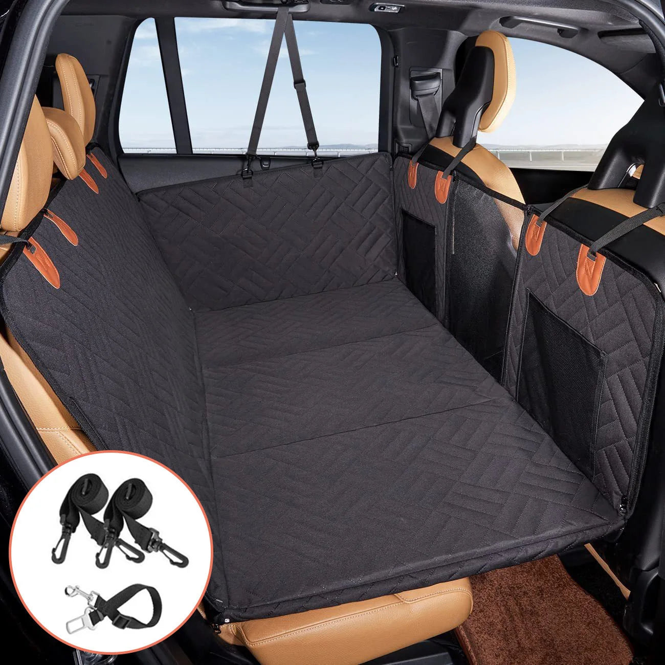 Waterproof Pet Car Seat Cover – Nonslip Hammock