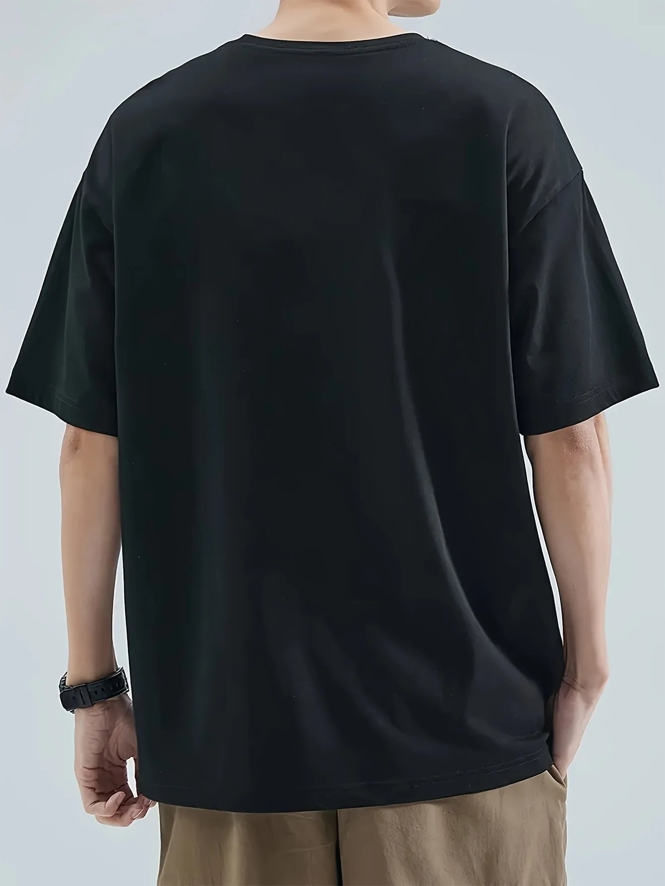 Men's Summer Cotton Samurai Graphic Tee