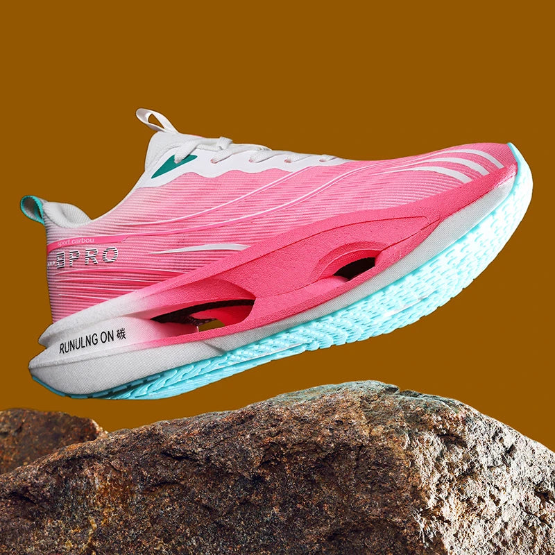 Men's Casual, Comfortable, and Stylish Road Running Shoes, with Stable Internal Support, Suitable for Sports and Outdoor Activities, Lace-Up Design, Low-Top Style, Fabric Upper and Comfortable Insole, Non-Slip and Wear-Resist