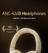 Acer OHR305 ANC Wireless Headphones Head Tracking 3D Spatial Audio -42dB ANC Bluetooth 5.4 HIFI Headset ENC HD Mic Low-Latency