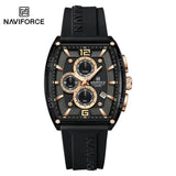 Men’s Waterproof Quartz Watch - Silicone Sport Strap
