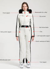 Women’s Pro-Insulated One-Piece Ski Suit