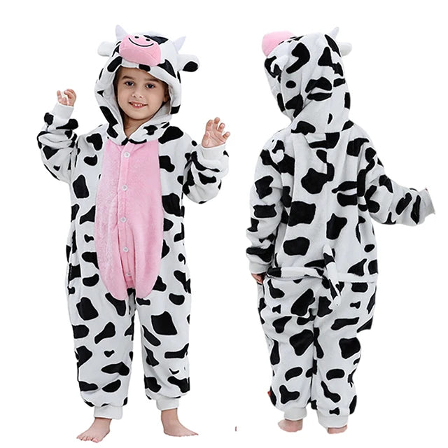 Kids' Capybara Flannel Onesie