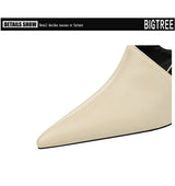 Designer Wedge Heel Sandals – Pointed Toe Women's Pumps