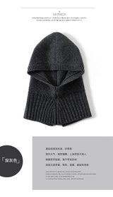 Luxe 100% Cashmere Knitted Beanie & Scarf Set