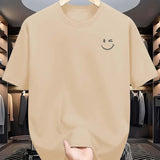 High Street Letter Print Cotton Tee
