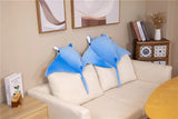 Kawaii Manta Ray Plush Pillow — Soft Marine Life Toy
