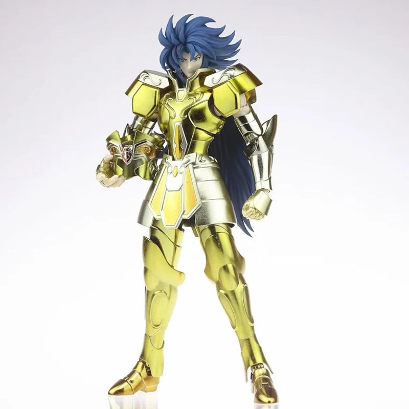 MST Saint Seiya Myth Cloth Aquarius Camus Leo Aiolia Capricorn Shura Gemini Saga Kanon Plus 3.0 Gold Knights of Zodiac Figure