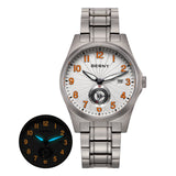 BERNY Full Titanium Automatic Men Watch Super Luminous Mechanical Wristwatch with 10ATM Waterproof Sapphire ST1731 Men Watches