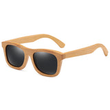 GM - Vintage Bamboo And Wood Sunglasses, Handmade,, Fashion, Sports Glasses,1725VIP