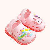 Cartoon Kids’ Summer Garden Clogs