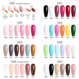 CANNI HEMA-Free Gel Polish Kit | Jelly, Nude & Rubber Base