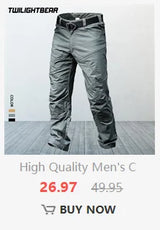 High Quality Men's Jeans Multi Pocket Denim Cargo Pants Oversized Casual Pants Men Clothing Loose Trousers 29-44