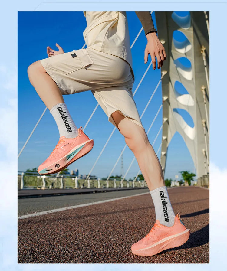Marathon Men Running Shoes Carbon Board Speciality Sports Breathable Lightweight Women's Comfortable Athletic Sneakers 2026 New