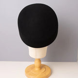 Vintage 100% Wool Felt Fedora Hat – Unisex Formal Style