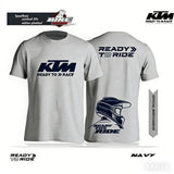 KTM Racing Graphic T-Shirt — Unisex Cotton Off-Road Moto Print Tee