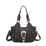 Women Handbag Satchel Top-handle Shoulder Bag PU Dumpling Pack Multi-pockets Shoulder Bags Phone Money Pack