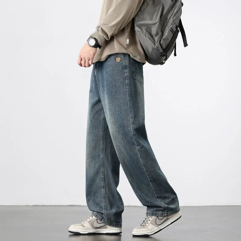 Men's Vintage Loose-Fit Baggy Jeans | Spring & Autumn