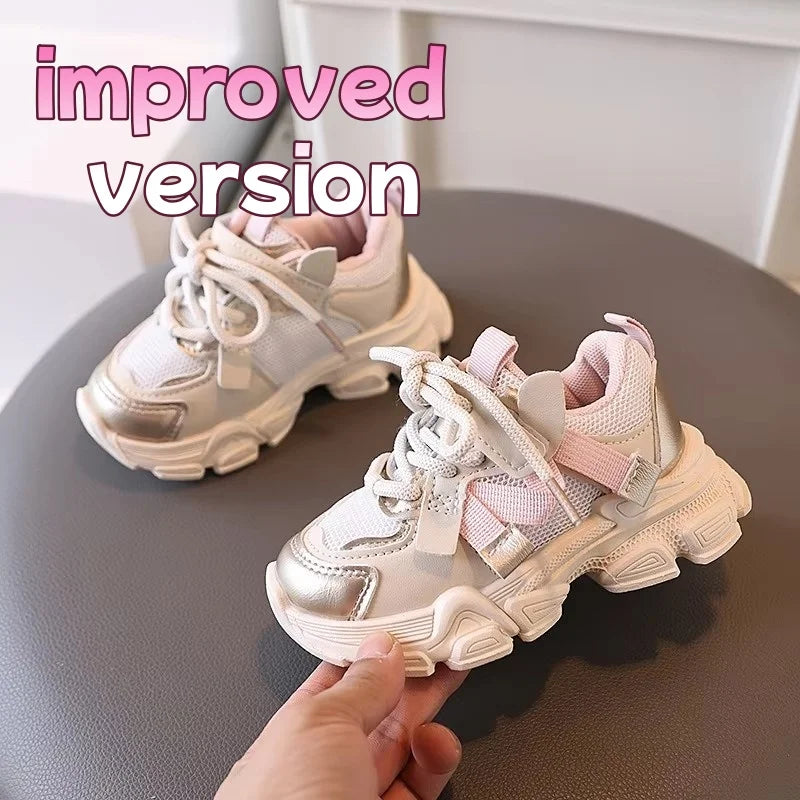Kids’ Autumn Colorful Casual Sneakers