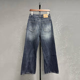 Men's Blue-Gray Relaxed Fit Jeans