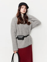Women's Relaxed Knit Sweater | Long Sleeve Pullover