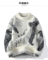 Men's Thick Crew Neck Winter Sweater
