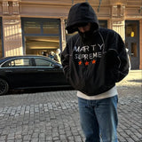 Women's Lightweight Hooded Jacket with Star Graphic