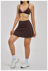 Yoga Sets 2PCS Women's Tracksuit Fitness Outfits Sportswear Workout Set Sports Bra High Waist Leggings Gym Clothing Sports Suits
