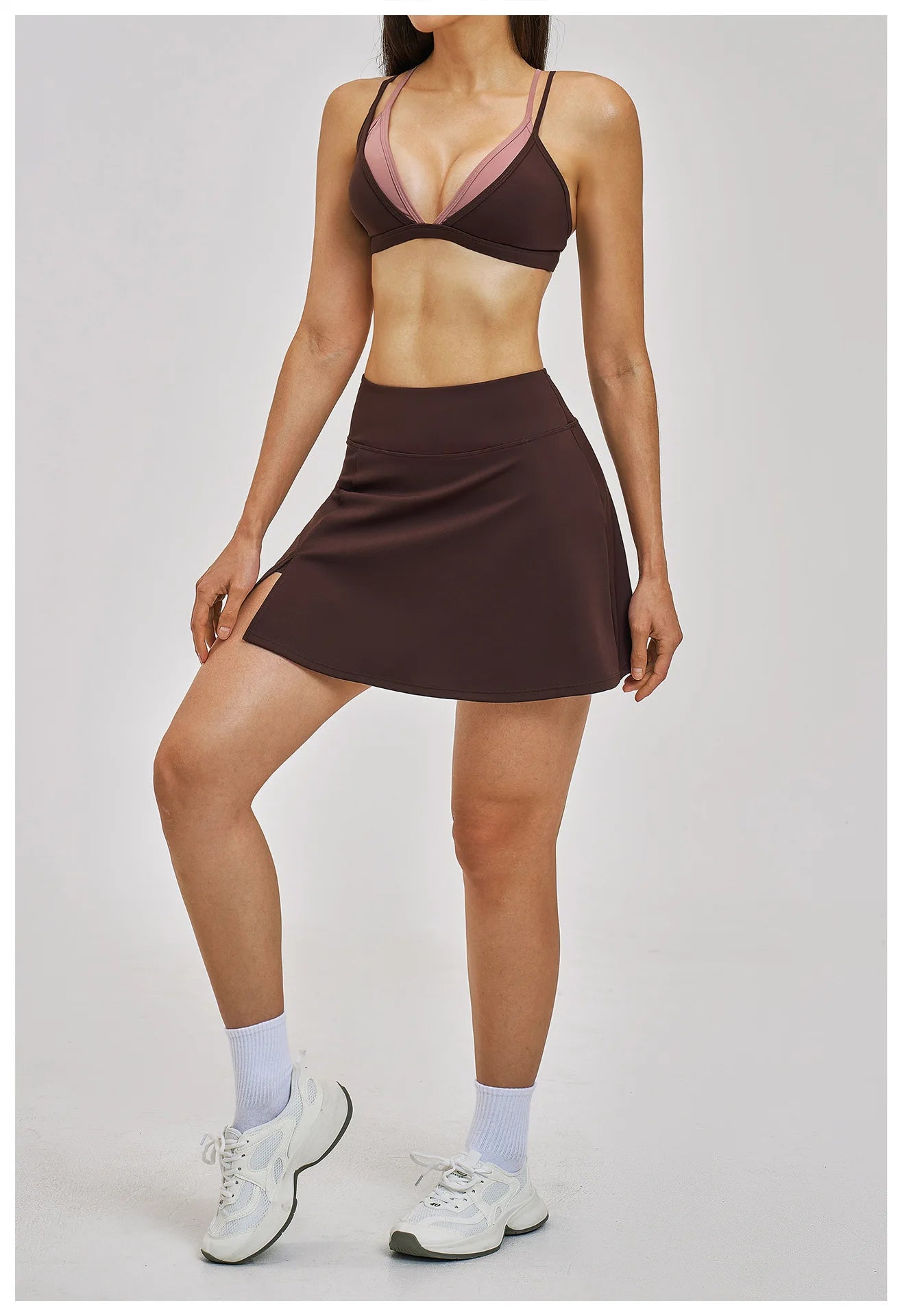 Yoga Sets 2PCS Women's Tracksuit Fitness Outfits Sportswear Workout Set Sports Bra High Waist Leggings Gym Clothing Sports Suits