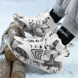 Men’s Winter High-Top Plush Sneakers