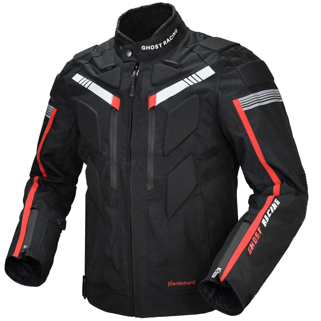 GHOST RACING Motorcycle Racing Jacket Man Waterproof Dirt Bike Pants Set With Protection Racing Suit Motocross Jacket Motor Suit