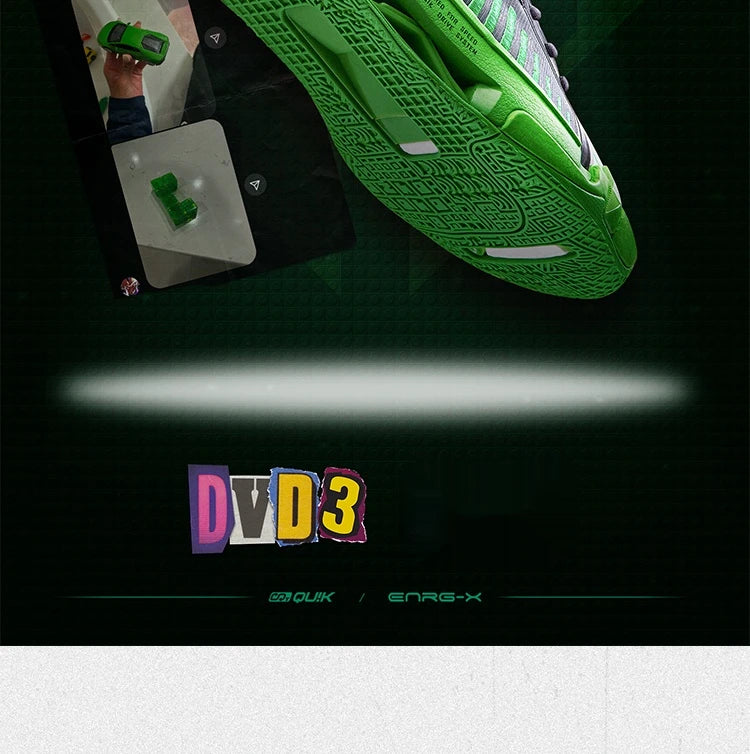 361 Degrees DVD 3.0 Men's Basketball Shoes Mesh Breathable Stable Rebound Shock-Absorbing Wear-resistant Male Sneakers 672441112